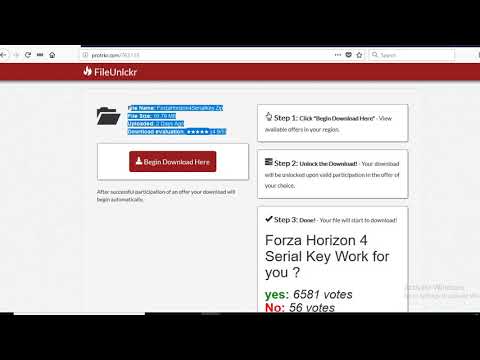 Forza horizon 4 validation key